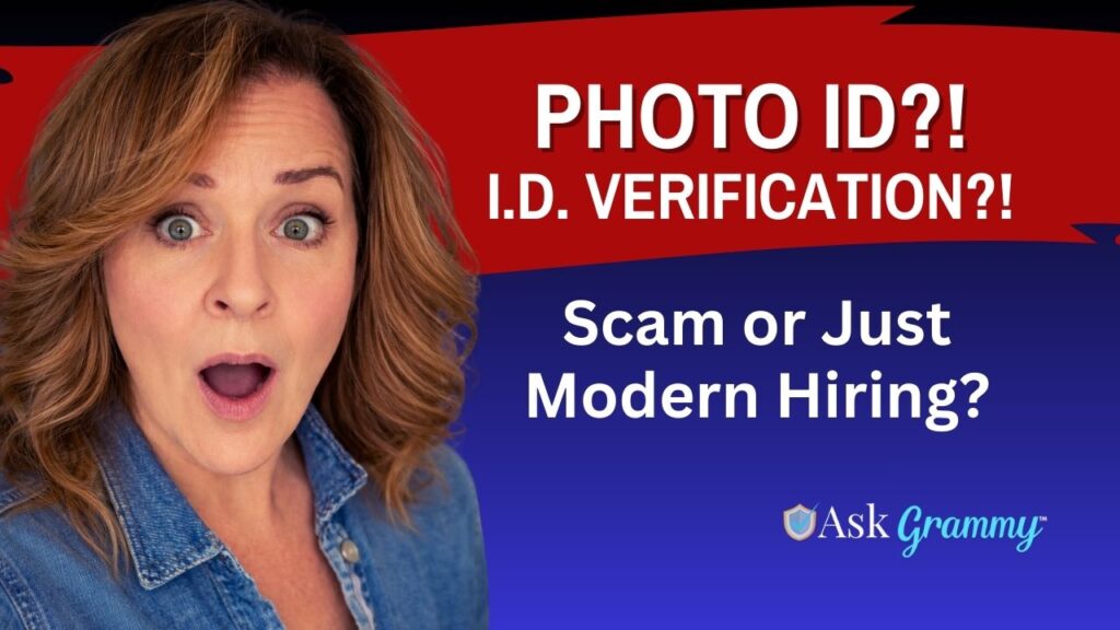Photo ID? Scam or just modern hiring?