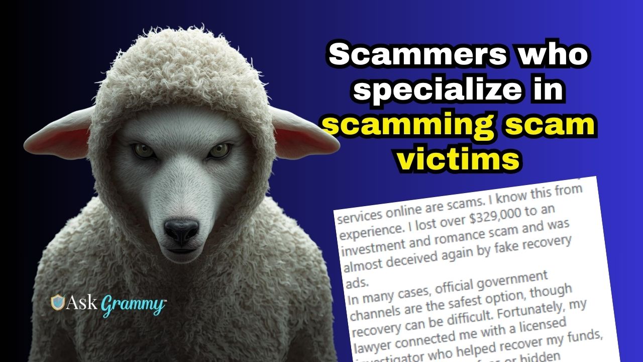 This “Helpful” Facebook Comment Is Actually a Recovery Scam