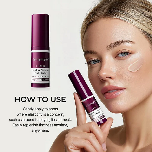 Woman holding product bottle with Dr. Melaxin missing from the container.