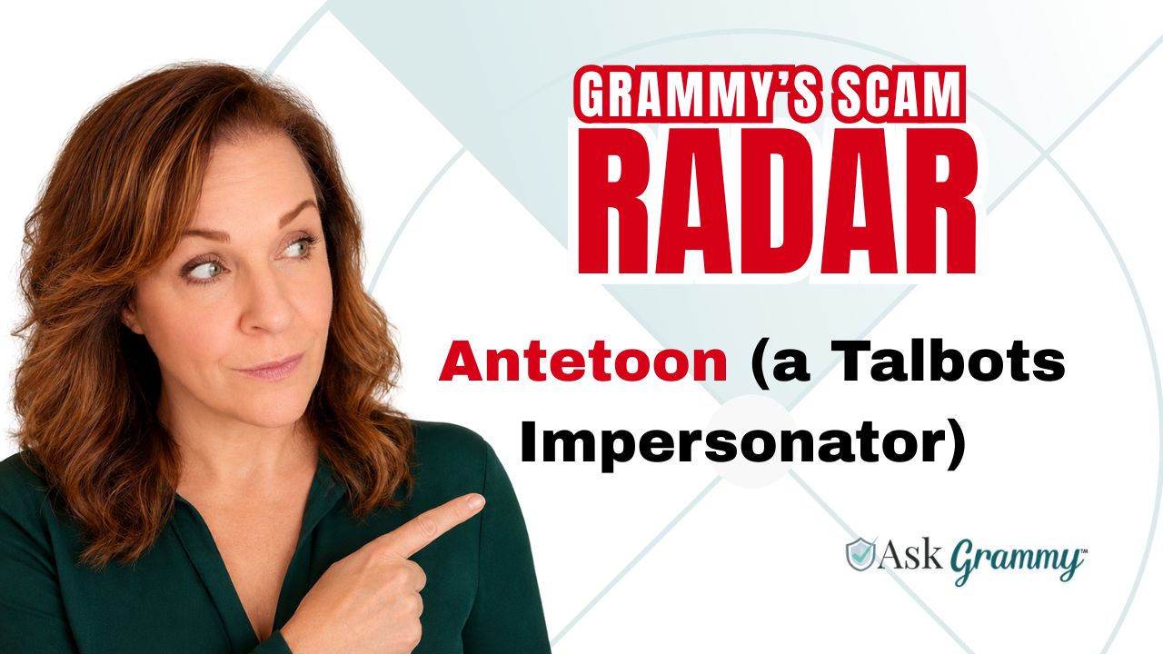 📡 Grammy’s Radar: Talbots Impersonator – Antetoon