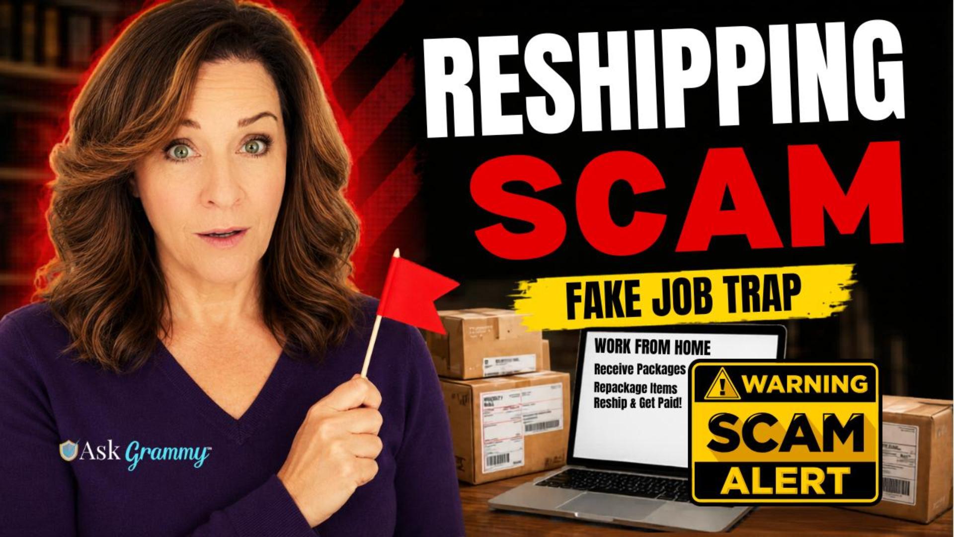 Reshipping Scam: The “Work From Home Job” That Turns You Into a Criminal