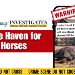Animal Rescue Scam: Safe Haven for Horses