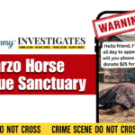 Animal Rescue Scam: Tarzo Horse Rescue Sanctuary